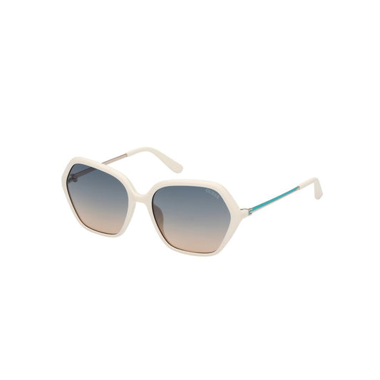 Lunettes de soleil Guess en résine blanche