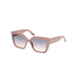 Lunettes de soleil Guess en résine beige
