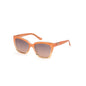 Guess Orange Resin Sunglasses