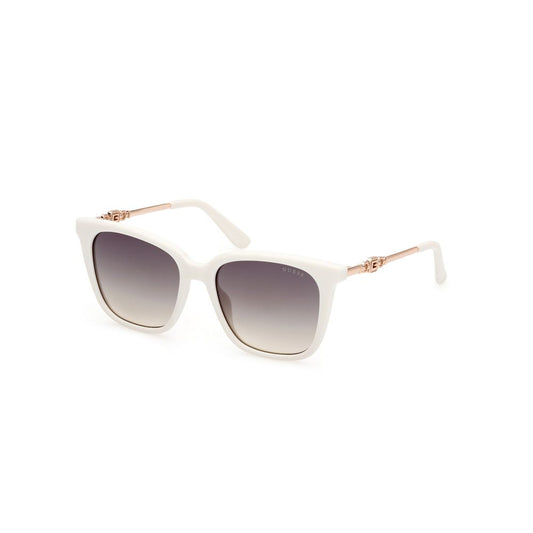 Lunettes de soleil Guess en résine blanche