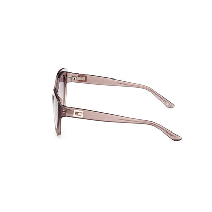 Lunettes de soleil Guess en résine beige