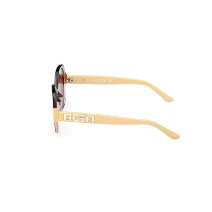 Lunettes de soleil Guess en résine jaune