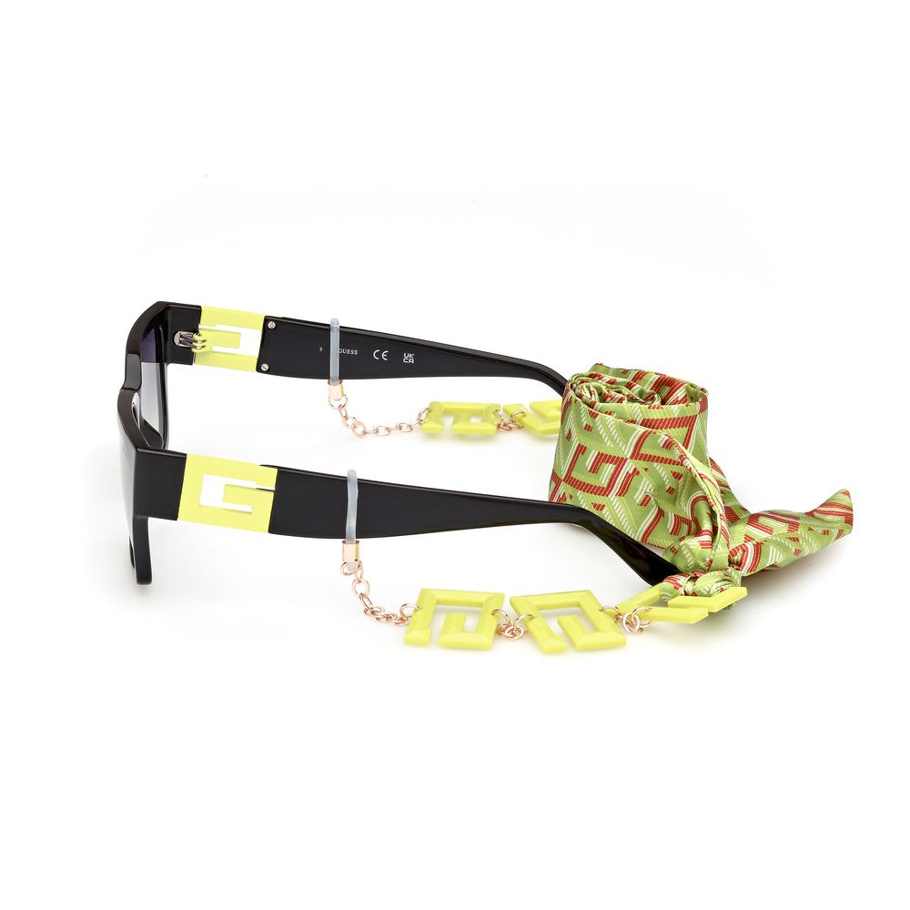 Lunettes de soleil Guess en résine jaune