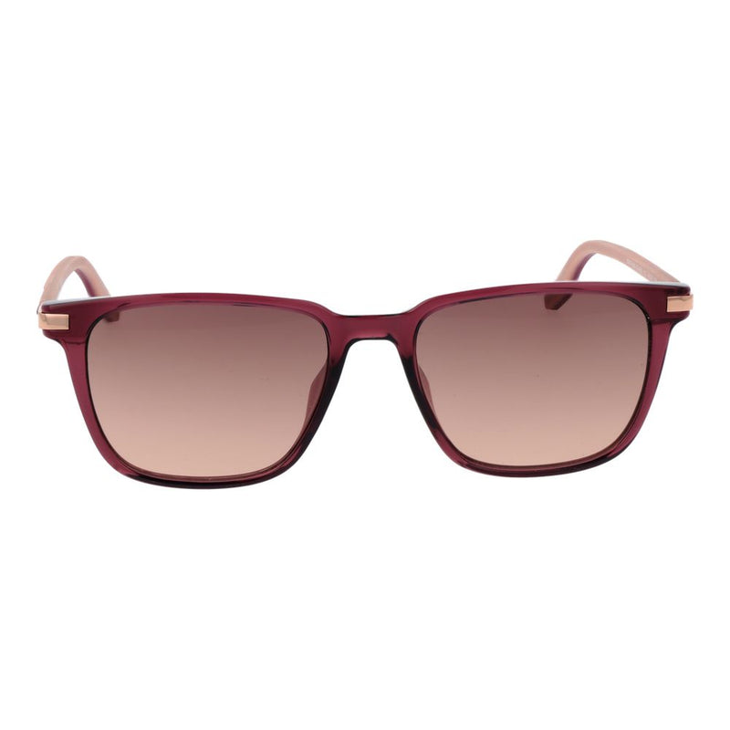 Lunettes de soleil en caoutchouc bordeaux Converse - Protection UV élégante