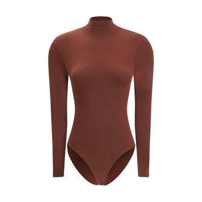 Haut en polyamide Wolford Bordeaux