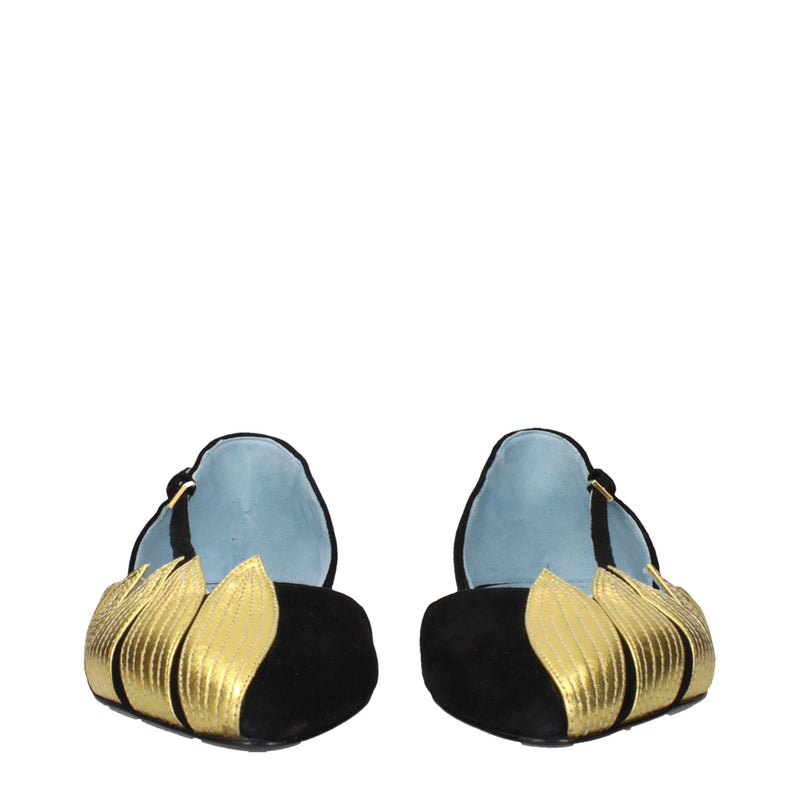 Sandales Plates en Cuir Noir Valentino Garavani - Élégance et Confort