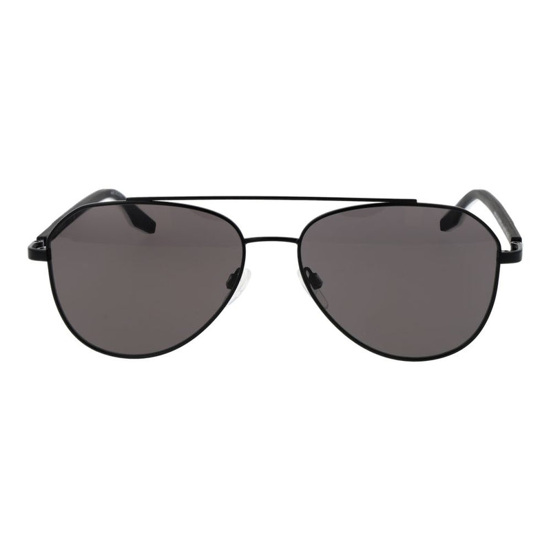 Converse Black Rubber Sunglasses - Unisex Aviator Style