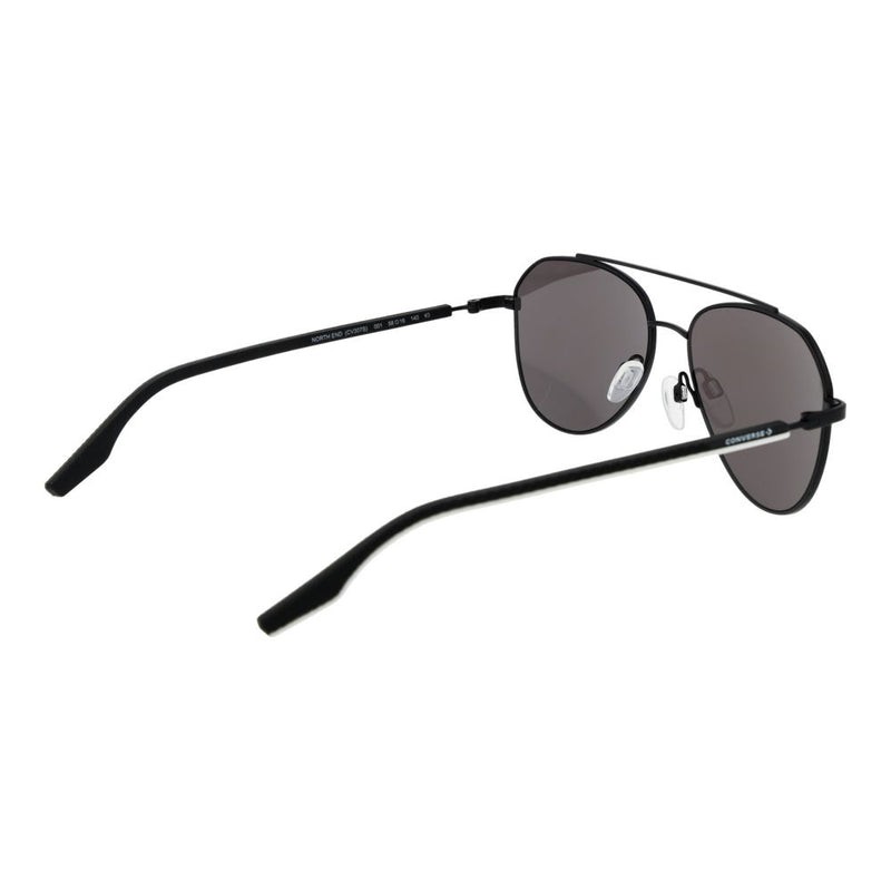 Converse Black Rubber Sunglasses - Unisex Aviator Style