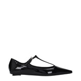 The Attico Black Leather Ballet Flats - Élégance et Confort