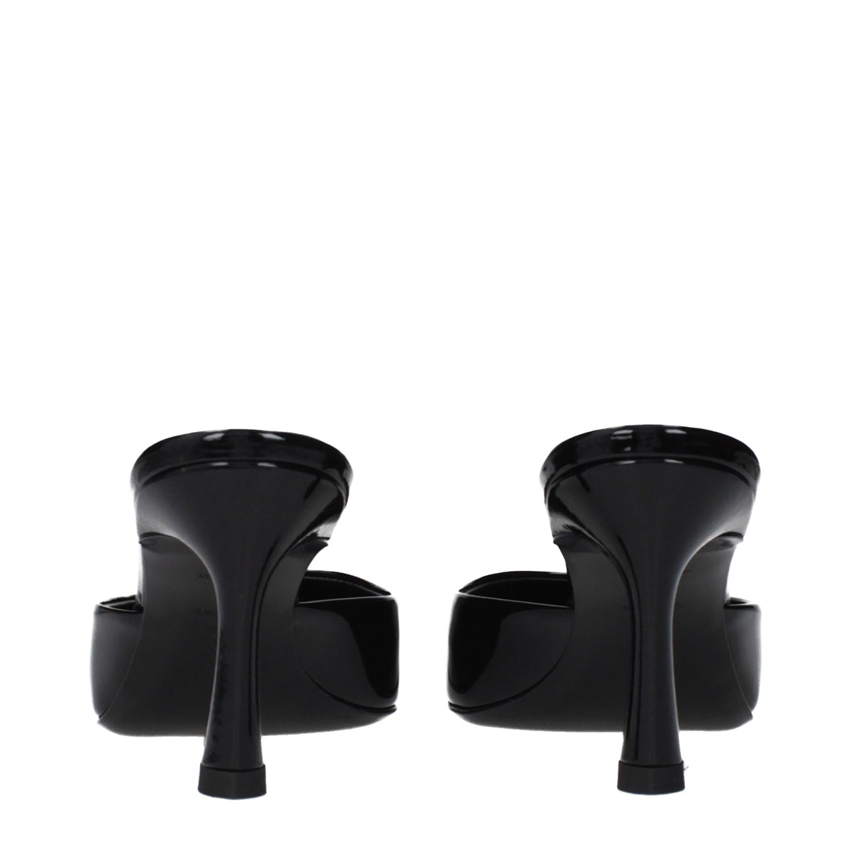 The Attico Black Leather Flat Sandals - Élégance et Confort