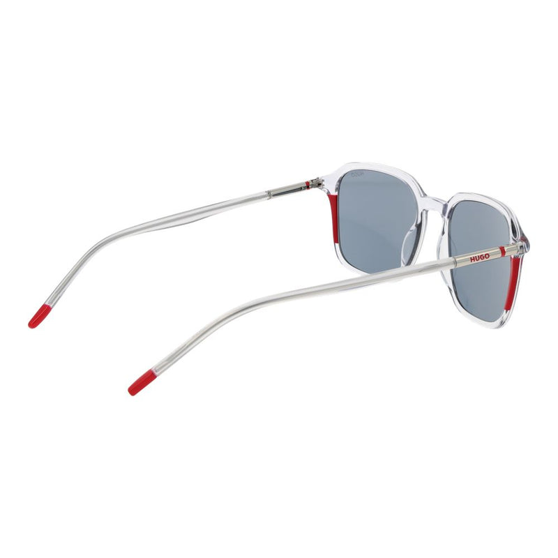 Lunettes de soleil Hugo Boss en acétate transparent