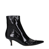 Maison Margiela Black Leather Ankle Boots - Timeless Elegance