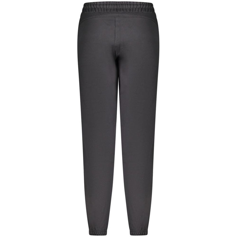 Napapijri Pantalons en Coton Noir pour Femmes - Sportswear Élégant