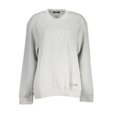 Cavalli Class Sweatshirt en Coton Gris - Confort Élégant