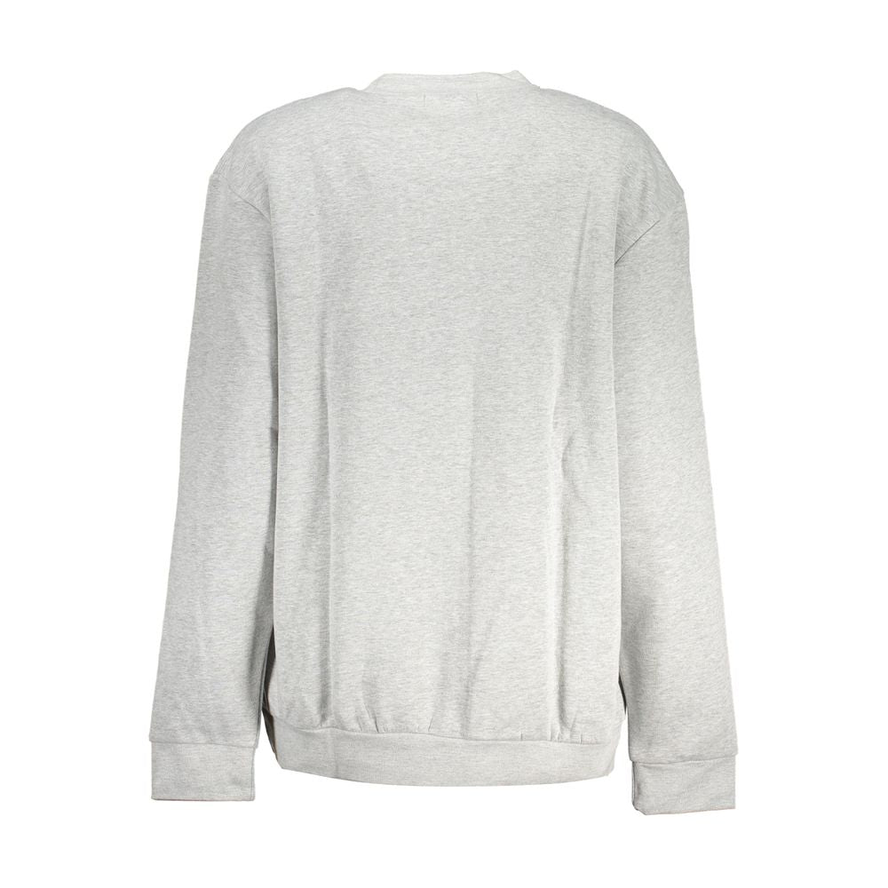 Cavalli Class Sweatshirt en Coton Gris - Confort Élégant