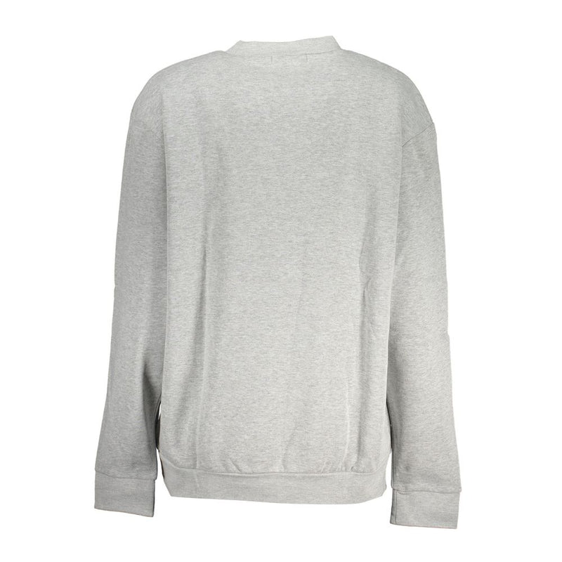 Cavalli Class Sweatshirt en Coton Gris - Élégance et Confort
