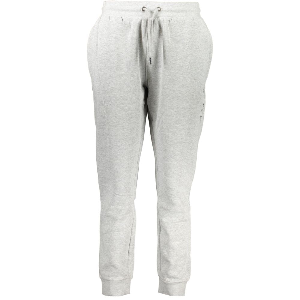 Cavalli Class Gray Cotton Pant - Élégance et Confort au Quotidien