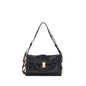 Prada Black Calf Leather Bos Taurus Shoulder Bag