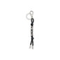 Prada Black Recycled Polyamide Keychain