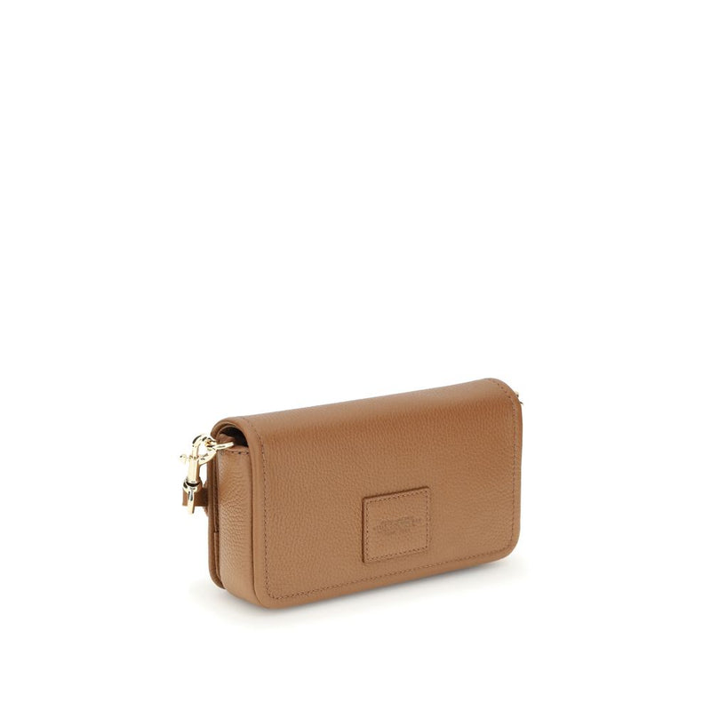 Sac à bandoulière Marc Jacobs en cuir de veau marron Bos Taurus