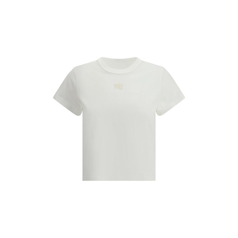 T-shirt en coton blanc Alexander Wang pour femmes