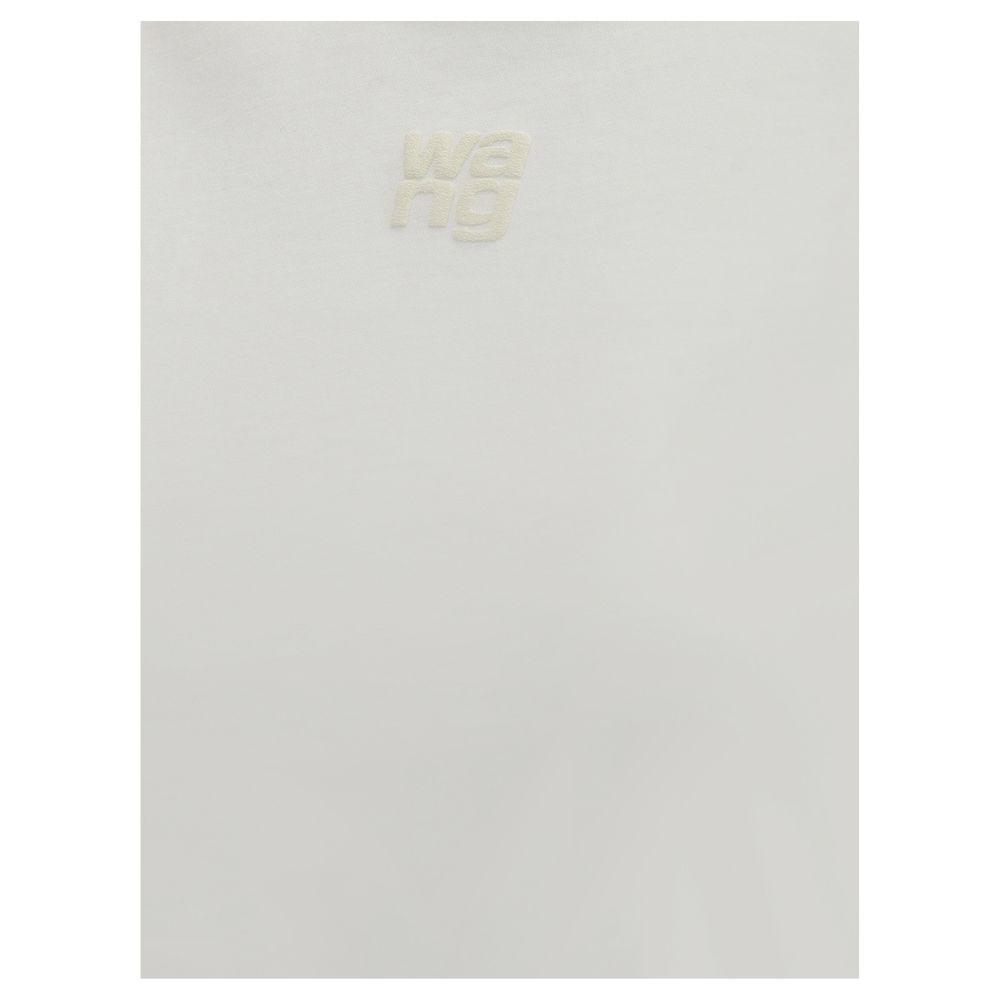 T-shirt en coton blanc Alexander Wang pour femmes