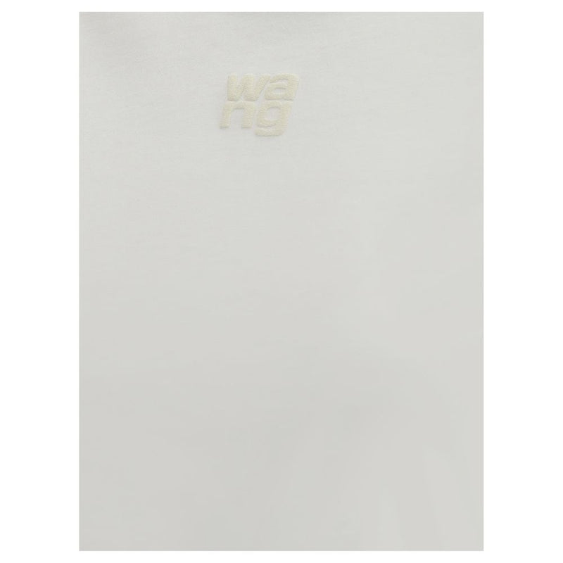T-shirt en coton blanc Alexander Wang pour femmes