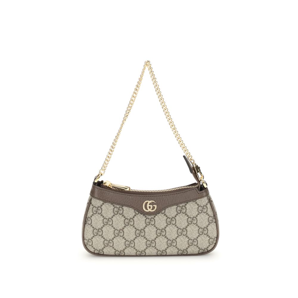 Sac bandoulière Gucci en coton beige