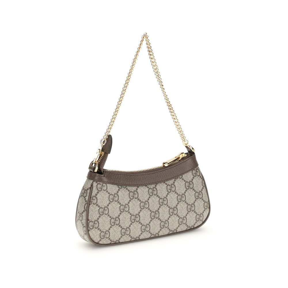 Sac bandoulière Gucci en coton beige