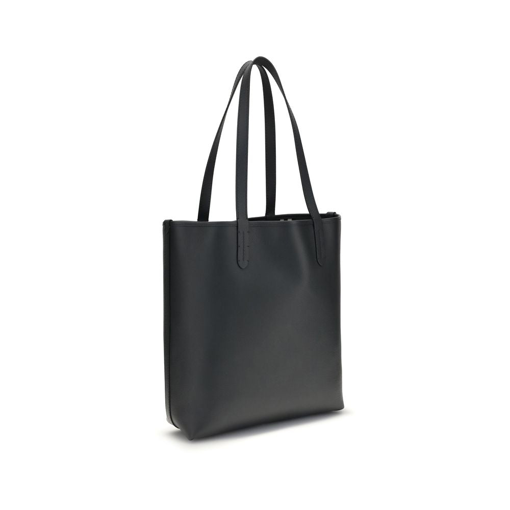 Sac bandoulière Burberry Bos Taurus en cuir de veau noir