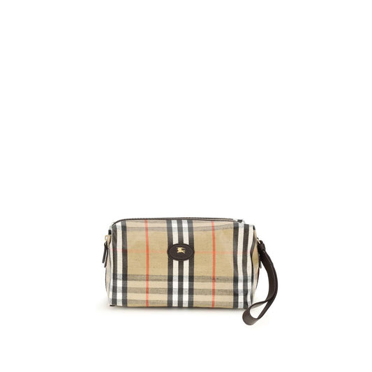 Portefeuille Burberry en coton beige