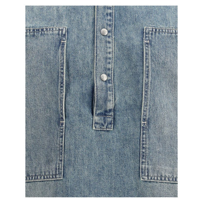 Chemise en denim bleu Diesel