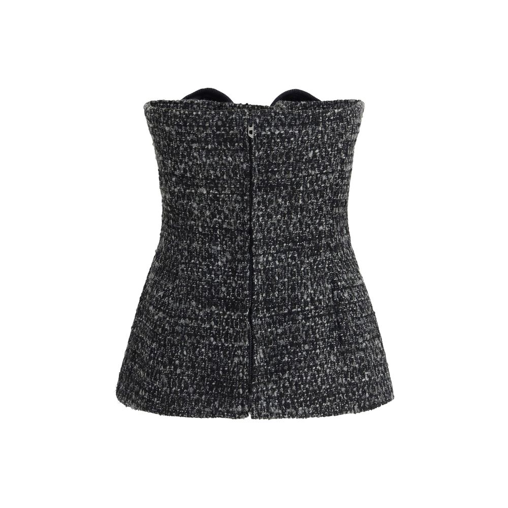 Haut en polyester gris diesel