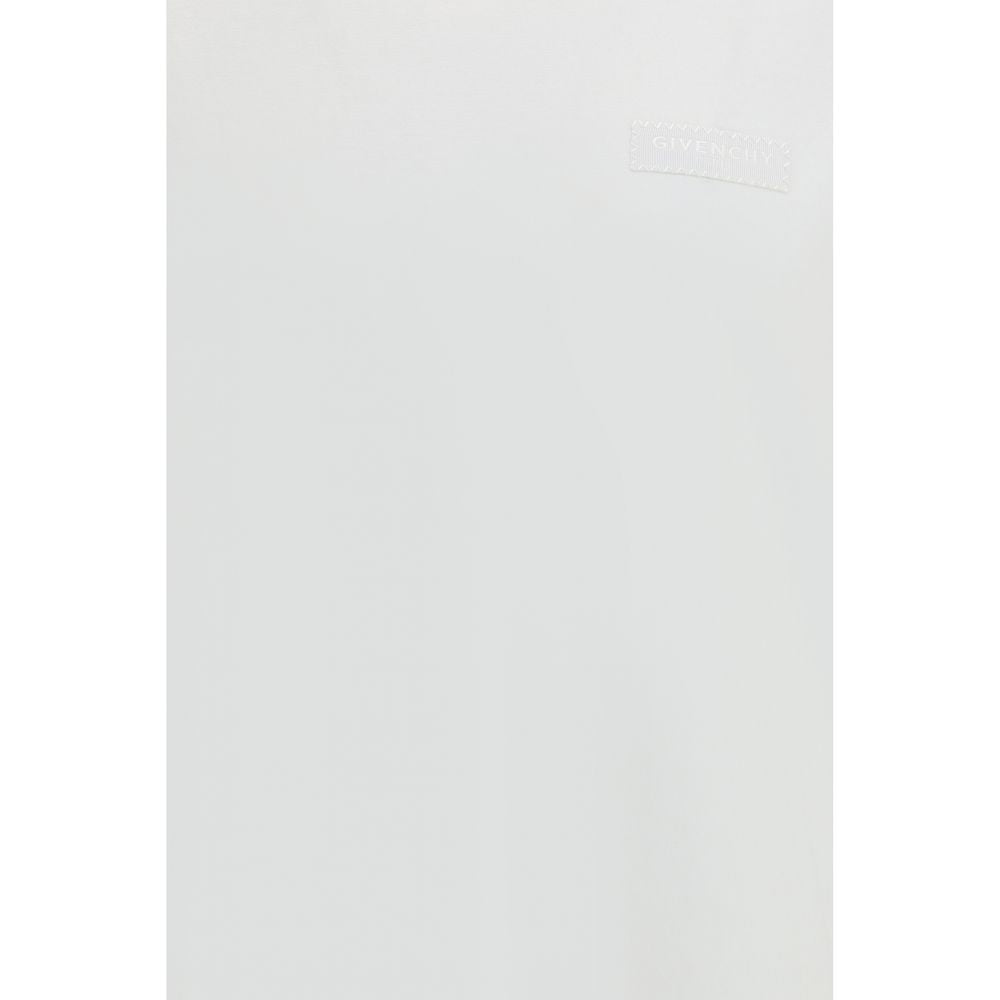 Givenchy White Cotton T-Shirt - Timeless Elegance