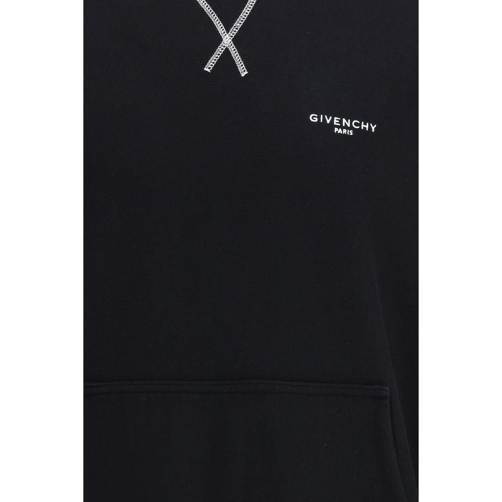 Sweatshirt Couture Seam Noir de Givenchy