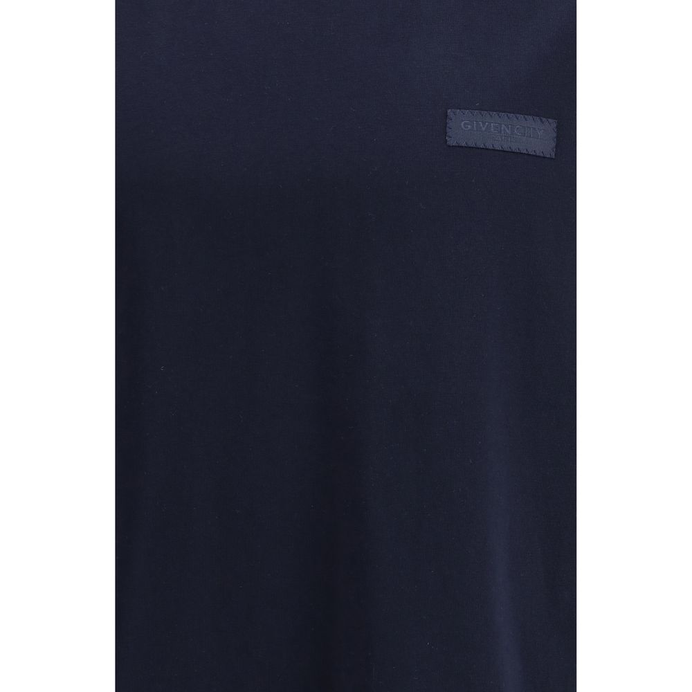 T-shirt en coton bleu Givenchy - Élégance intemporelle