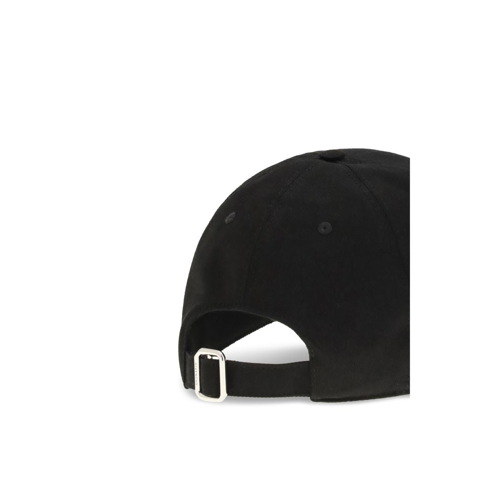 Givenchy Black Cotton Cap - Stylish Baseball Hat