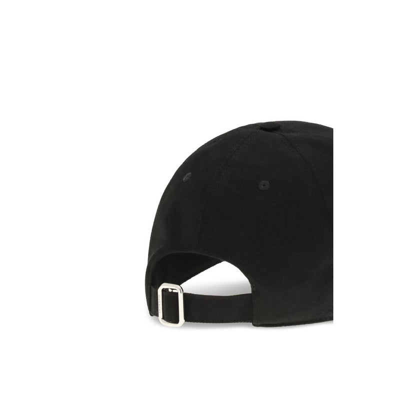 Givenchy zwarte katoenen pet (honkbalpet)