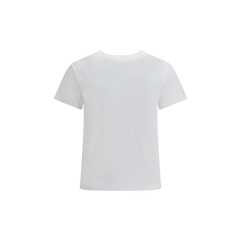 Givenchy T-Shirt Blanc en Coton - Design Maxi Logo