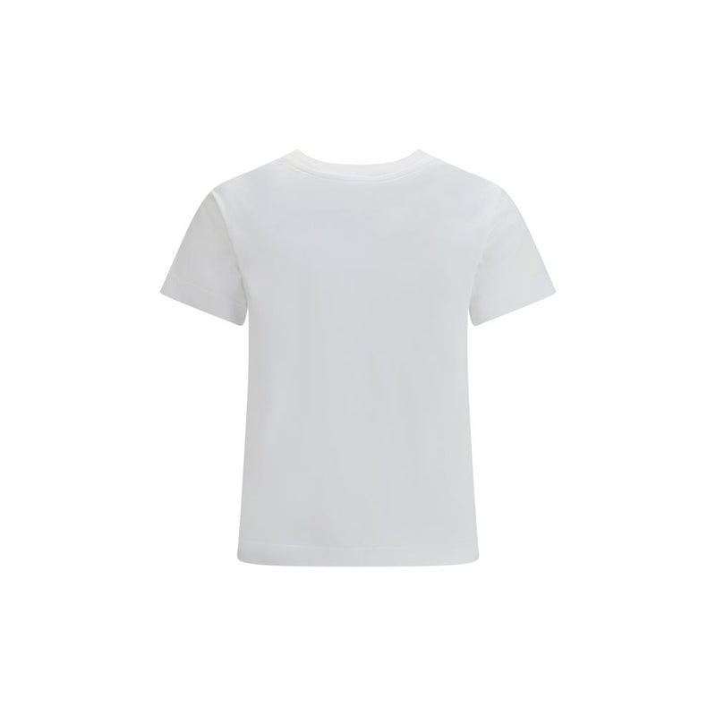 Givenchy T-Shirt Blanc en Coton - Design Maxi Logo