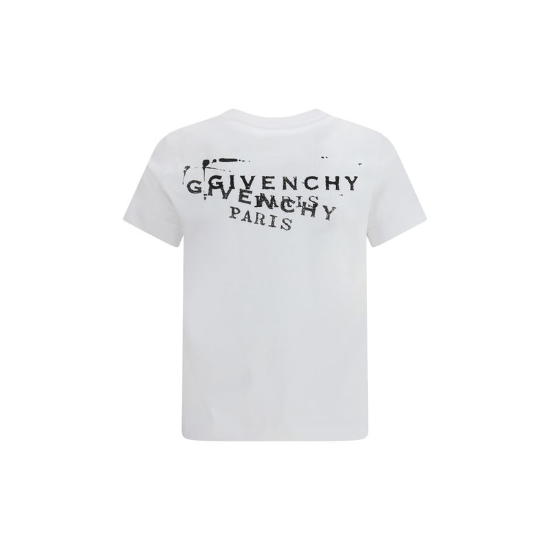 Givenchy White Cotton T-Shirt - SS26