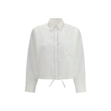 Marni White Cotton Shortsleeve Shirt for Women