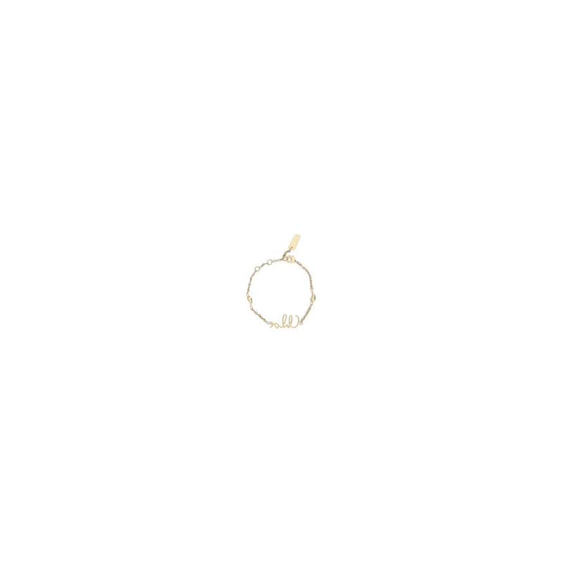 Bracelet en Laiton Doré Chloé - Design Vintage Élégant