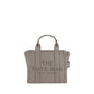 Marc Jacobs Gray Calf Leather Bos Taurus Handbag