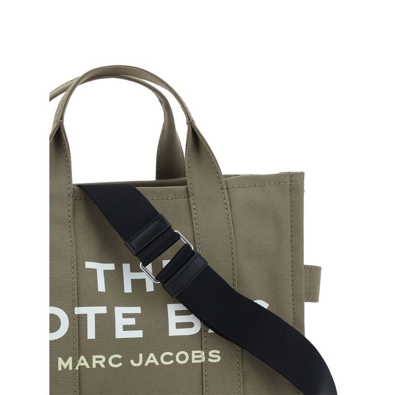 Marc Jacobs Medium Cotton Tote Bag - Élégant Sac à Main Marron