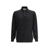 Brunello Cucinelli Black Cashmere Dress Shirt - Elegant Style