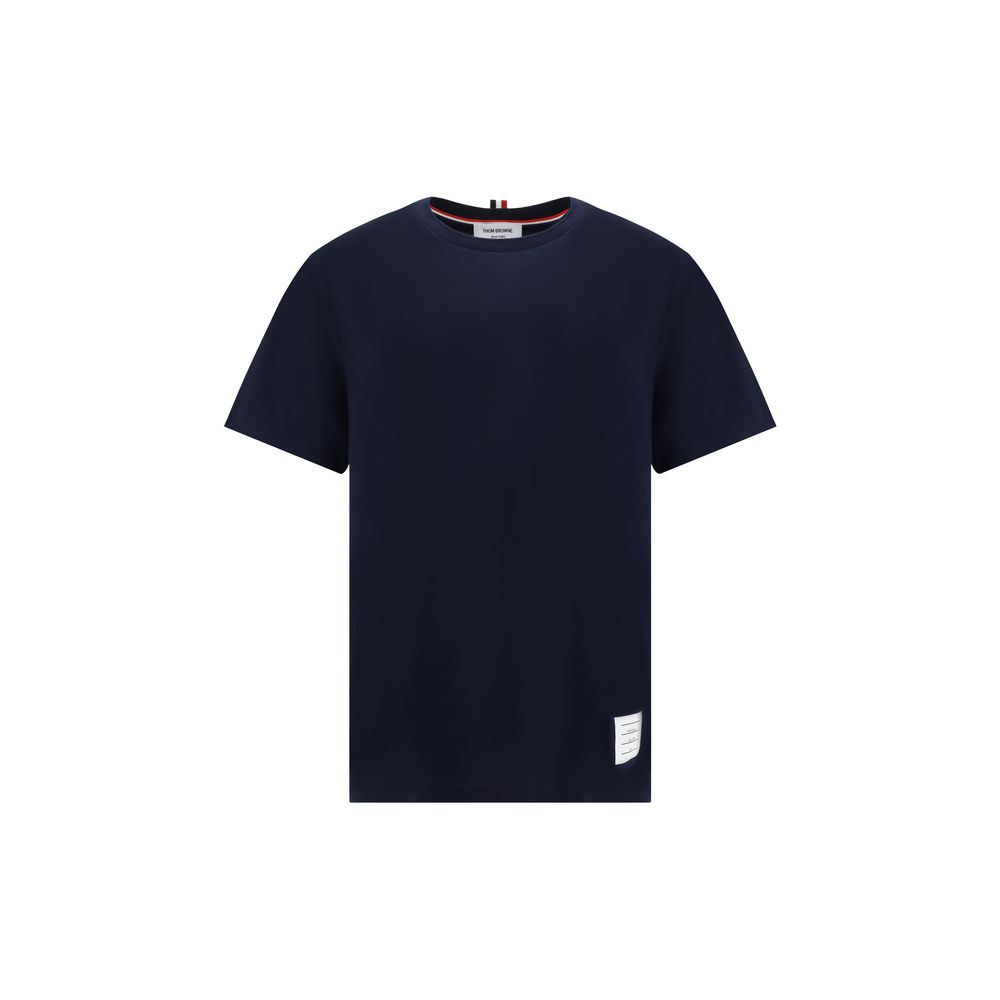 Thom Browne Blue Cotton T-Shirt - SS26 Collection
