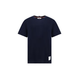 Thom Browne Blue Cotton T-Shirt - SS26 Collection
