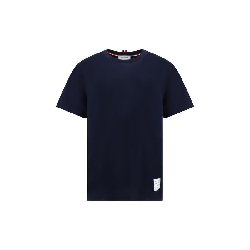 Thom Browne Blue Cotton T-Shirt - SS26 Collection