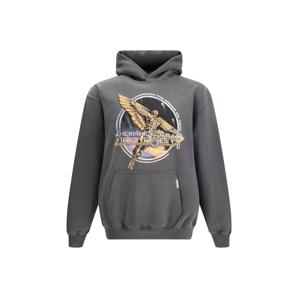 Represent Gray Cotton Sweatshirt - Golden Tour Hoodie